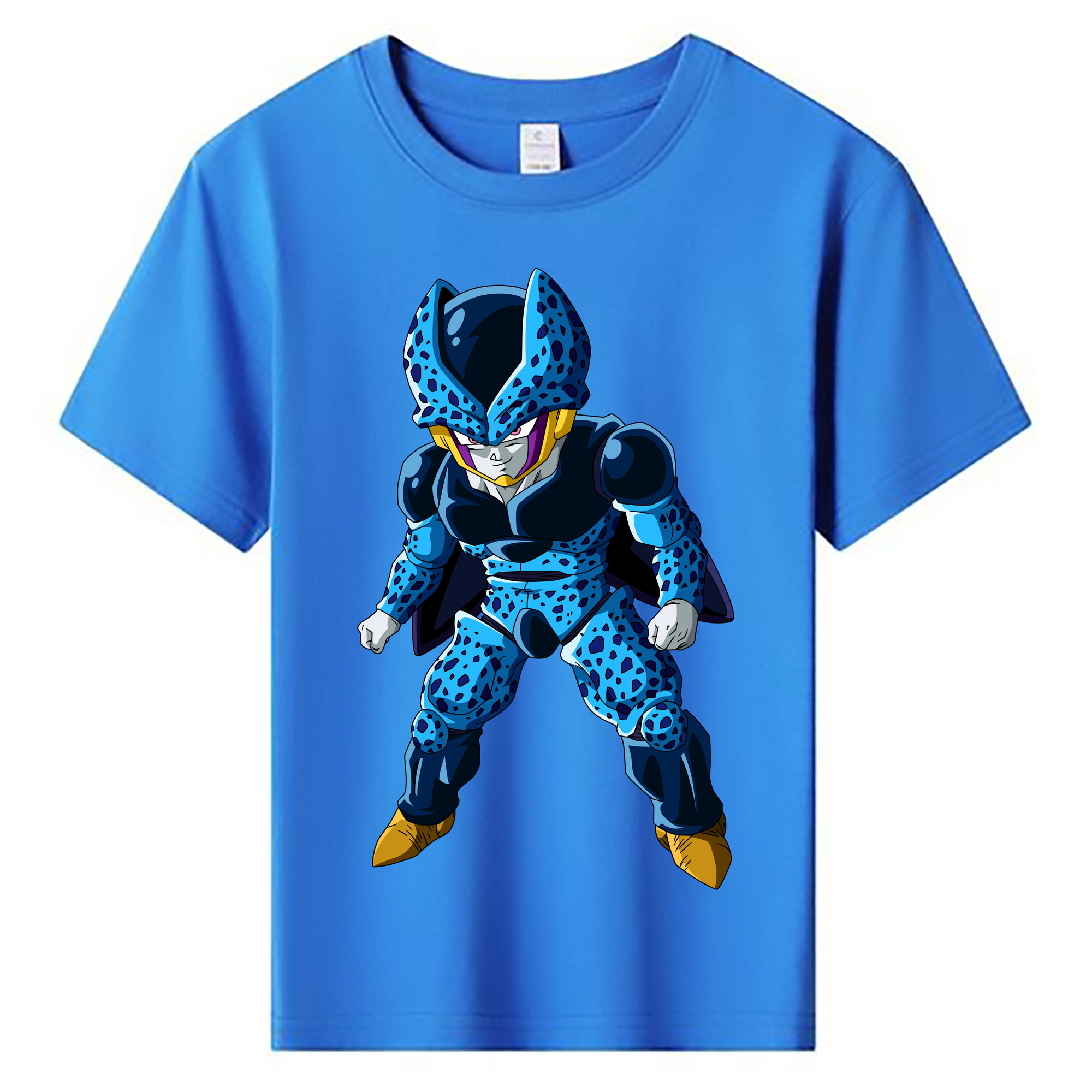 （画像用） ドラゴンボール セル DRAGON BALL Cell 綿100％キッズTシャツ（フロントプリント）
